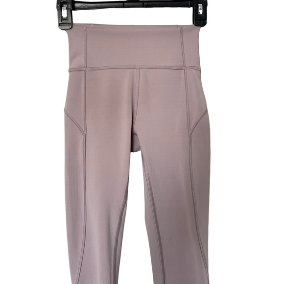 Lululemon In Movement Everlux Tight Size 2- Everluxe Dark Chrome - Picture 6 of 8